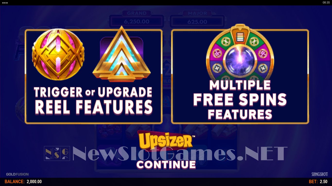 Gold Fusion Slot Demo Image