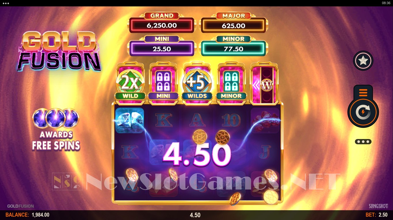 Gold Fusion Slot Slot Image in Demo - pic. 5