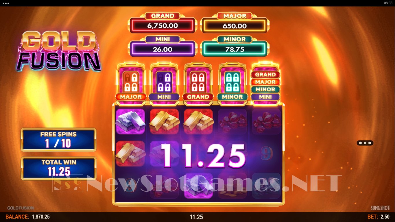 Gold Fusion Slot Slot Image in Demo - pic. 9