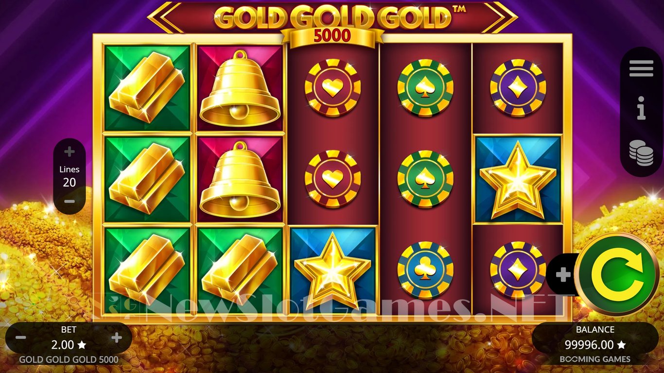 Gold Gold Gold 5000 Slot Slot Image in Demo - pic. 3