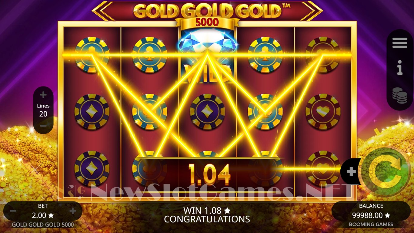 Gold Gold Gold 5000 Slot Slot Image in Demo - pic. 6