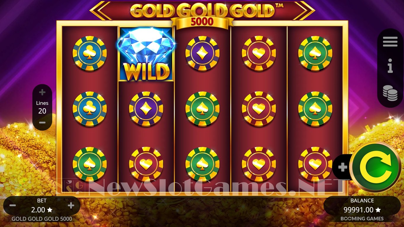 Gold Gold Gold 5000 Slot Slot Image in Demo - pic. 7