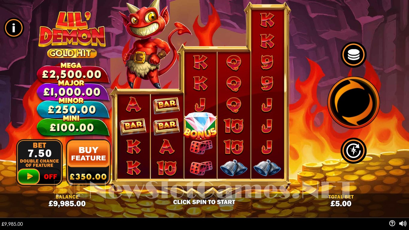 Gold Hit Lil Demon Slot Slot Image in Demo - pic. 2