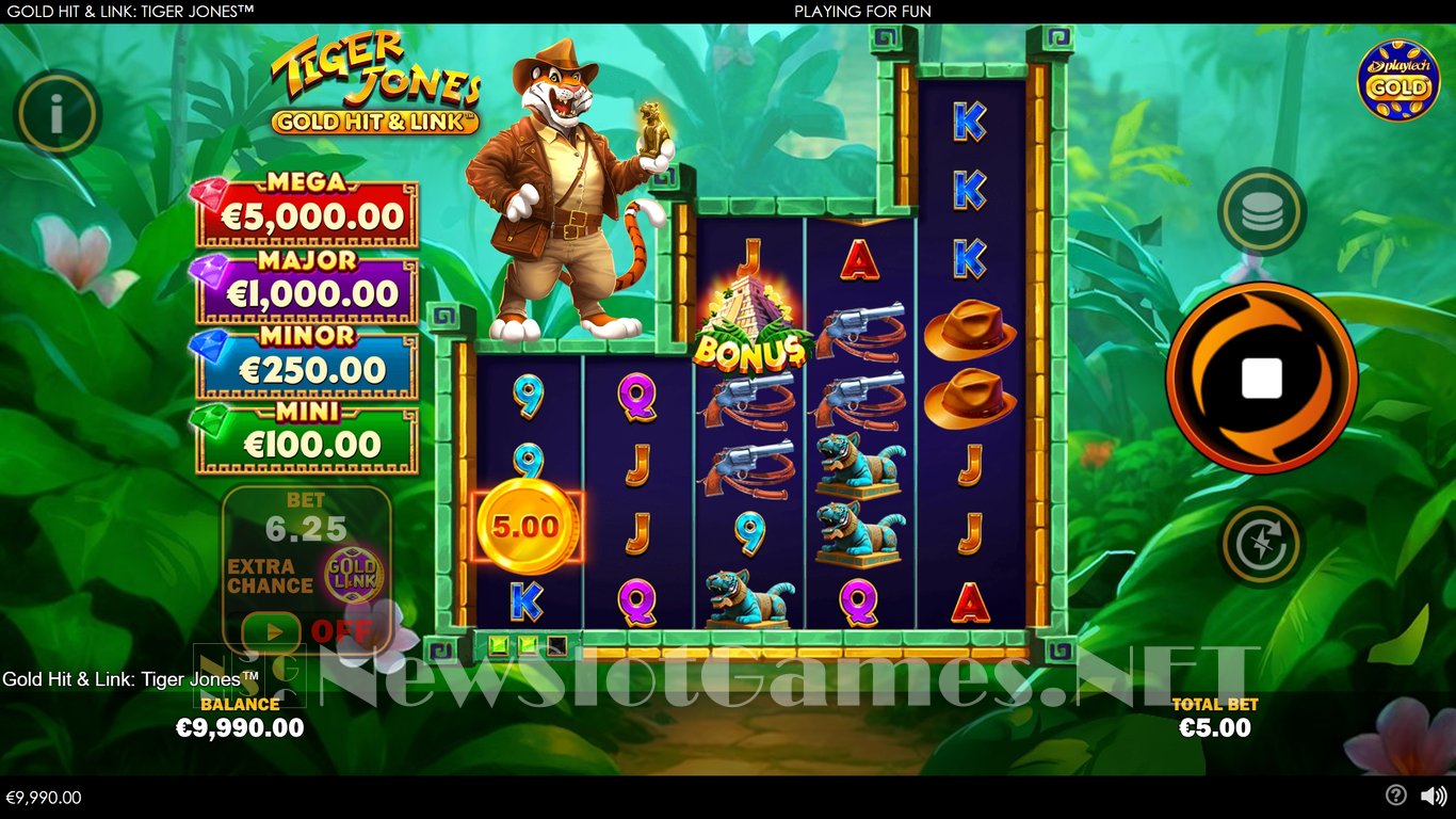 Gold Hit & Link Tiger Jones Slot Slot Image in Demo - pic. 2