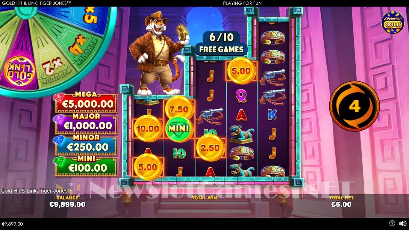 Gold Hit & Link Tiger Jones Slot Slot Image in Demo - pic. 9