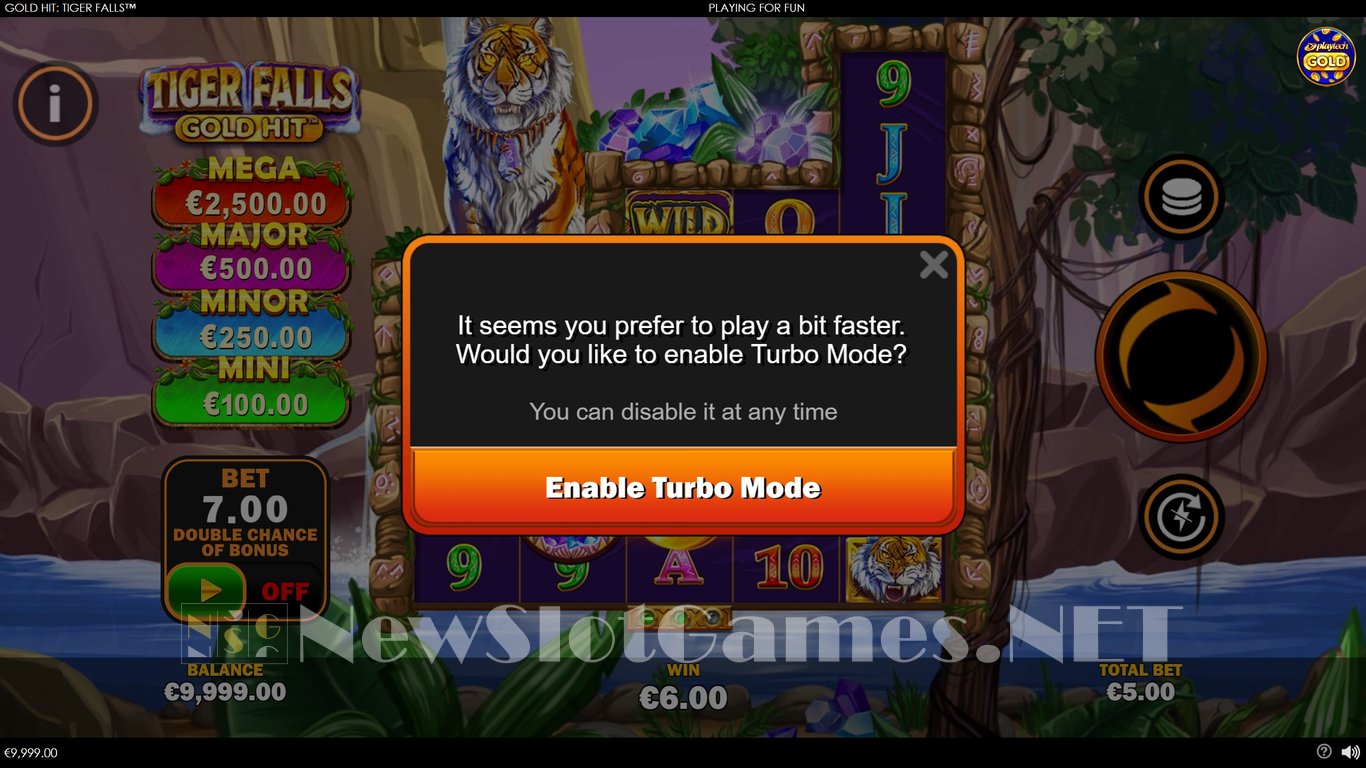 Gold Hit Tiger Falls Slot Slot Image in Demo - pic. 2