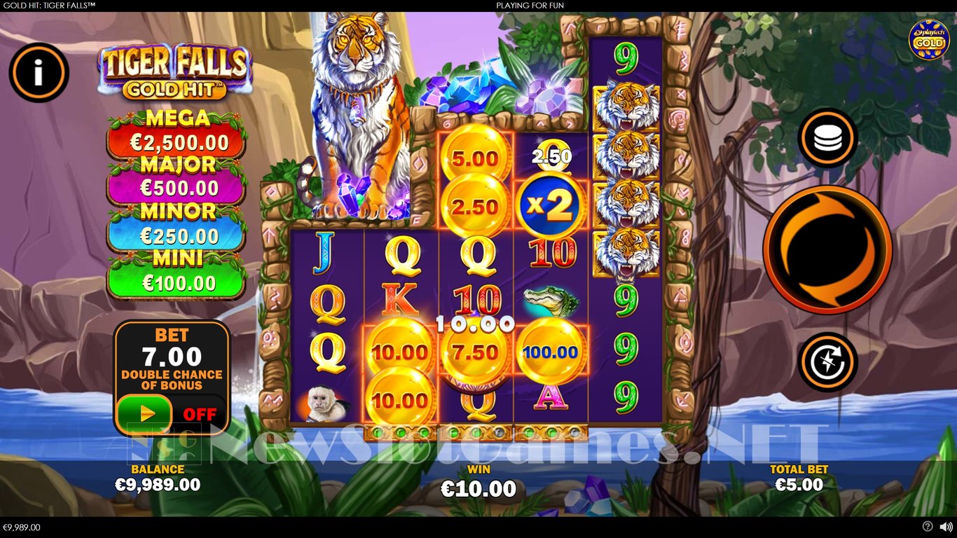 Gold Hit Tiger Falls Slot Slot Image in Demo - pic. 5