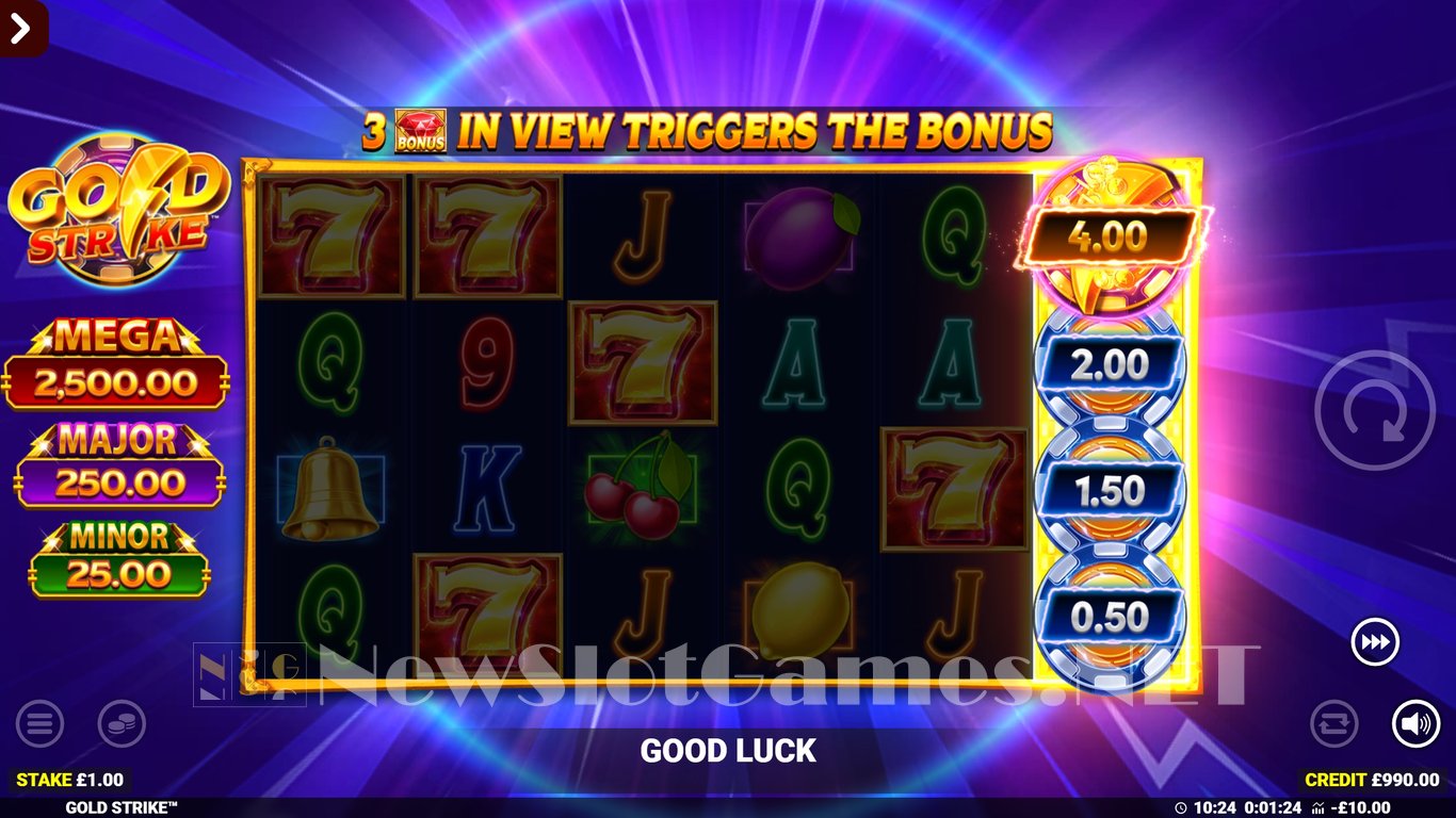 Gold Strike Jackpot King Slot Slot Image in Demo - pic. 3
