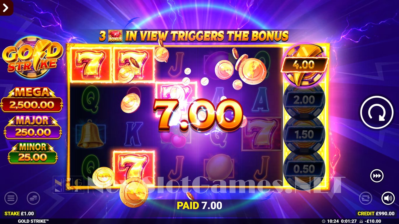 Gold Strike Jackpot King Slot Slot Image in Demo - pic. 4