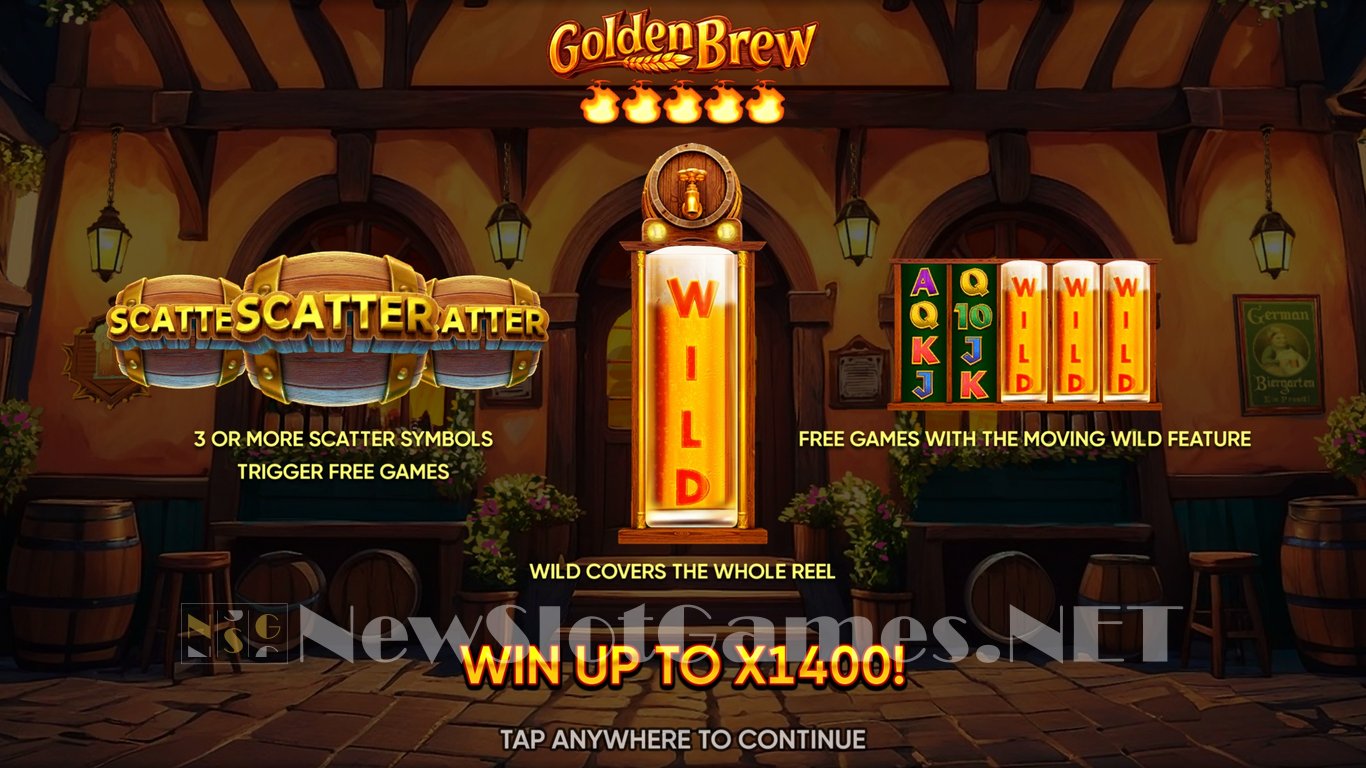 Golden Brew Slot Demo Image
