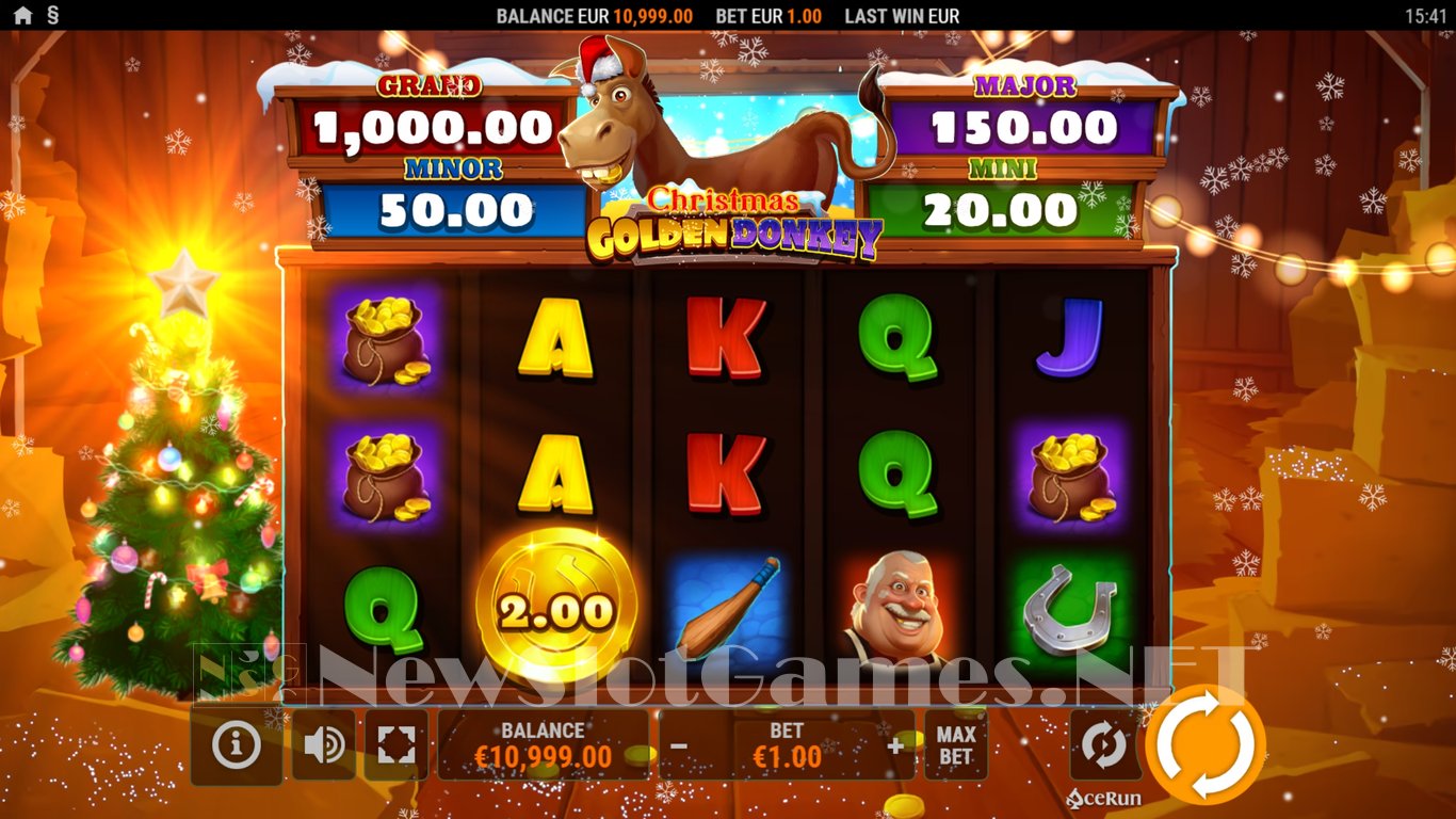 Golden Donkey XMAS Slot Slot Image in Demo - pic. 2