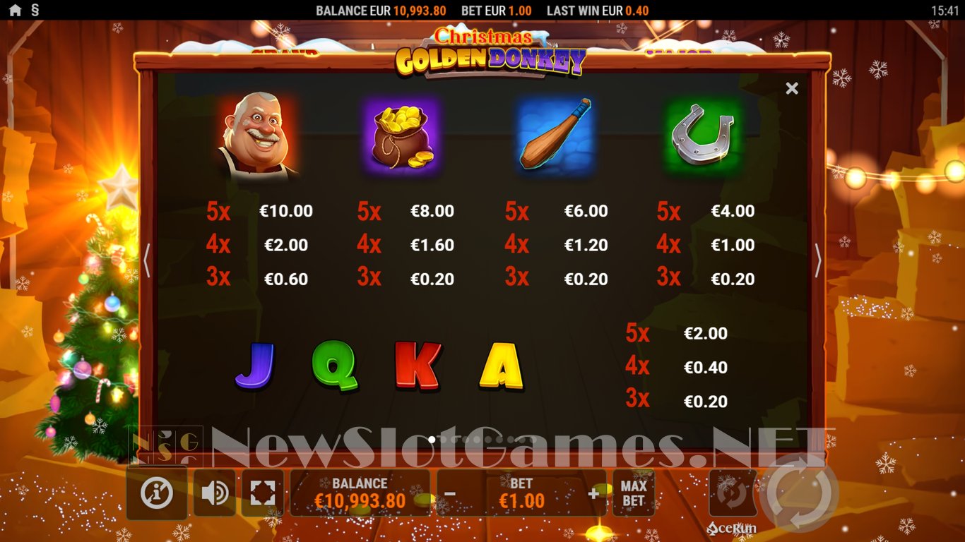 Golden Donkey XMAS Slot Slot Image in Demo - pic. 8