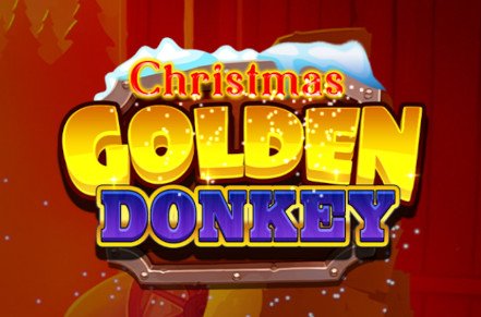 Golden Donkey XMAS Slot Logo