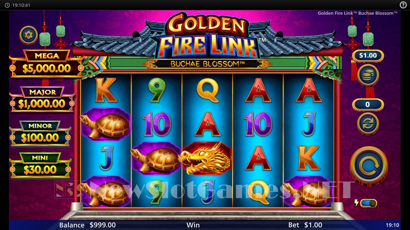 Golden Fire Link Buchae Blossom Slot Slot Image in Demo - pic. 2