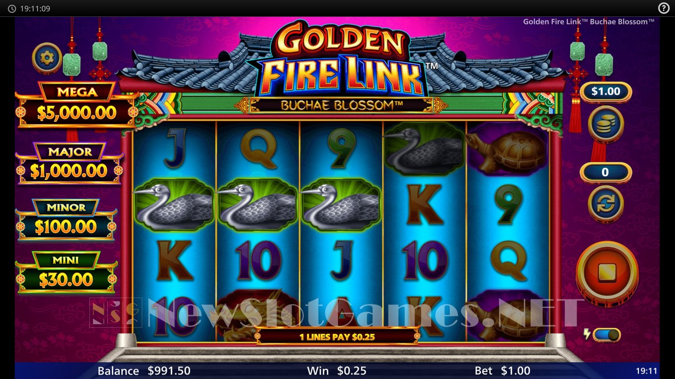 Golden Fire Link Buchae Blossom Slot Slot Image in Demo - pic. 6