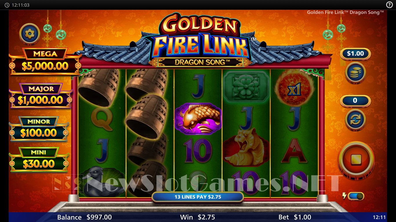 Golden Fire Link Dragon Song Slot Slot Image in Demo - pic. 4