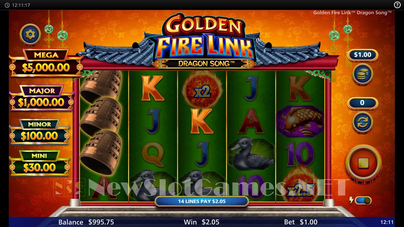 Golden Fire Link Dragon Song Slot Slot Image in Demo - pic. 5