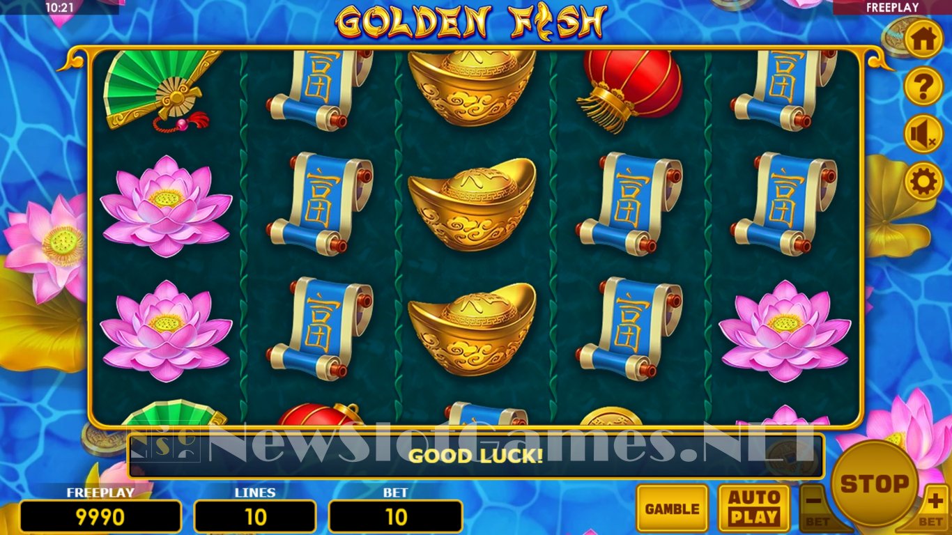 Golden Fish Slot Demo Image