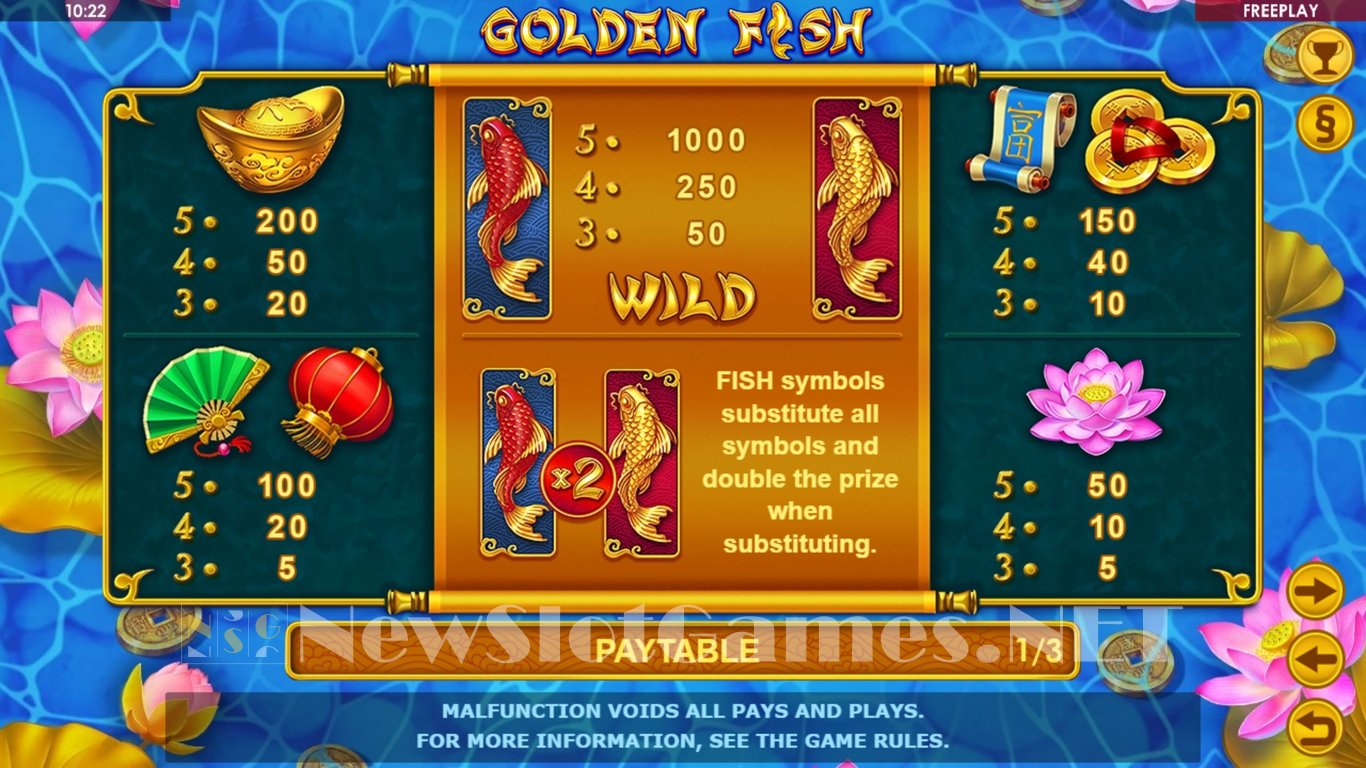 Golden Fish Slot Slot Image in Demo - pic. 6