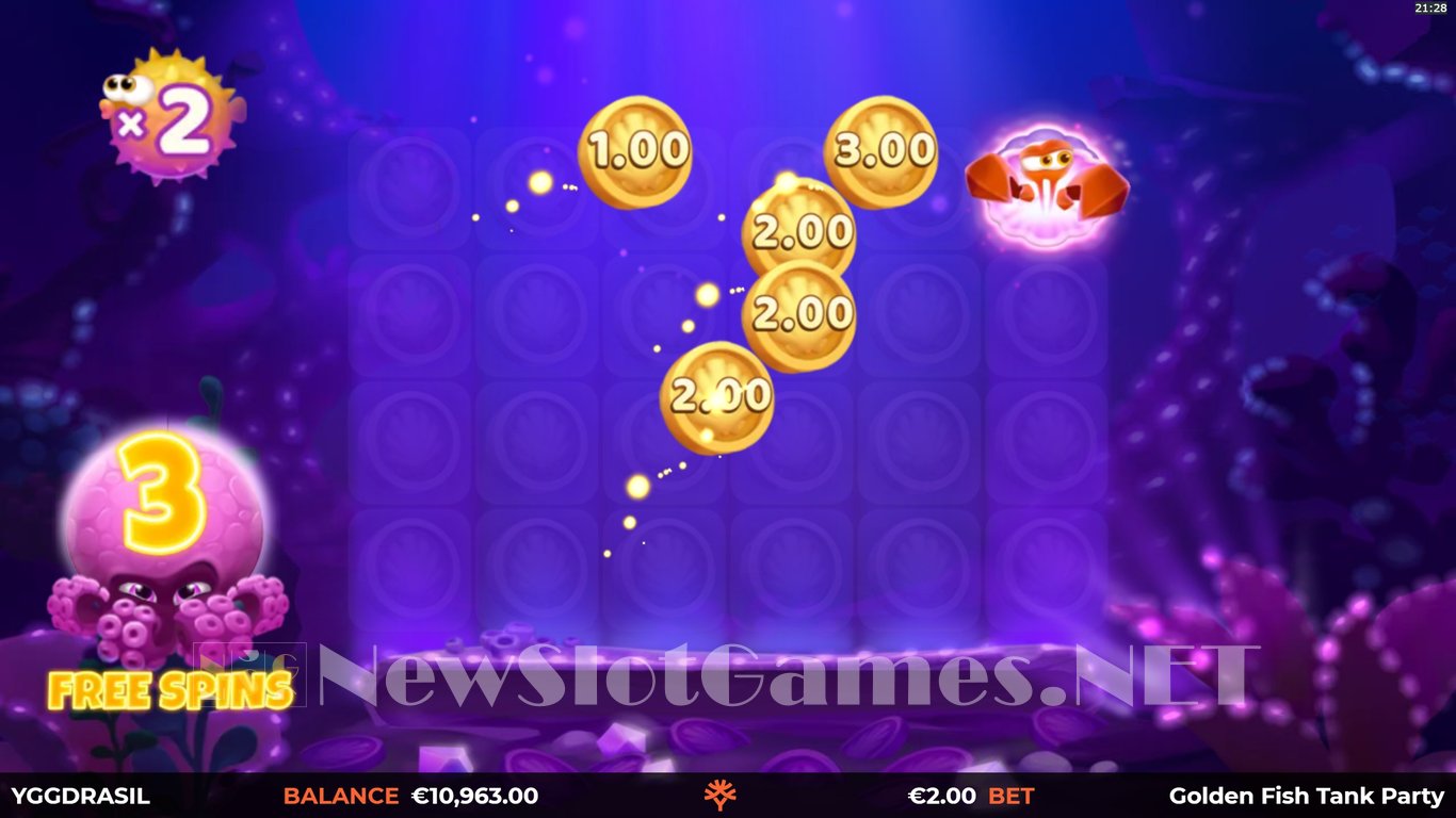 Golden Fish Tank Party Slot Slot Image in Demo - pic. 10