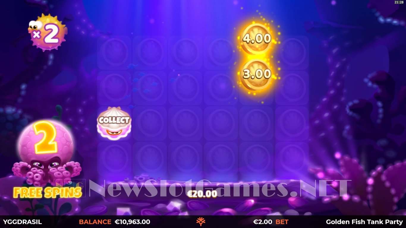 Golden Fish Tank Party Slot Slot Image in Demo - pic. 11