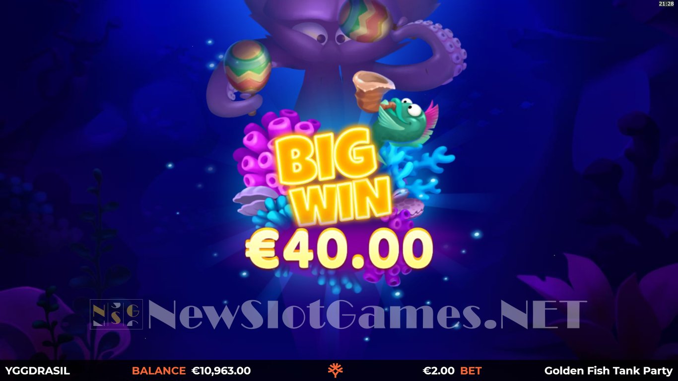 Golden Fish Tank Party Slot Slot Image in Demo - pic. 13