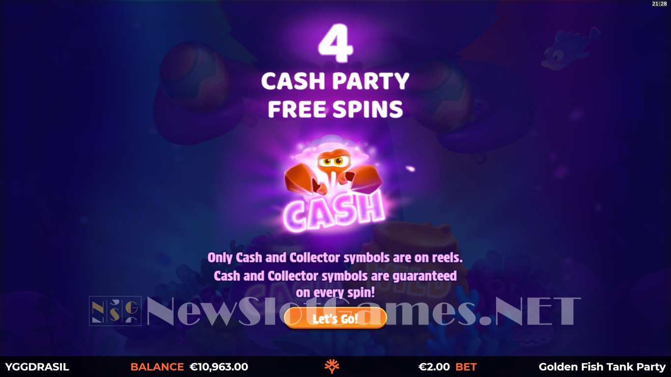Golden Fish Tank Party Slot Slot Image in Demo - pic. 9