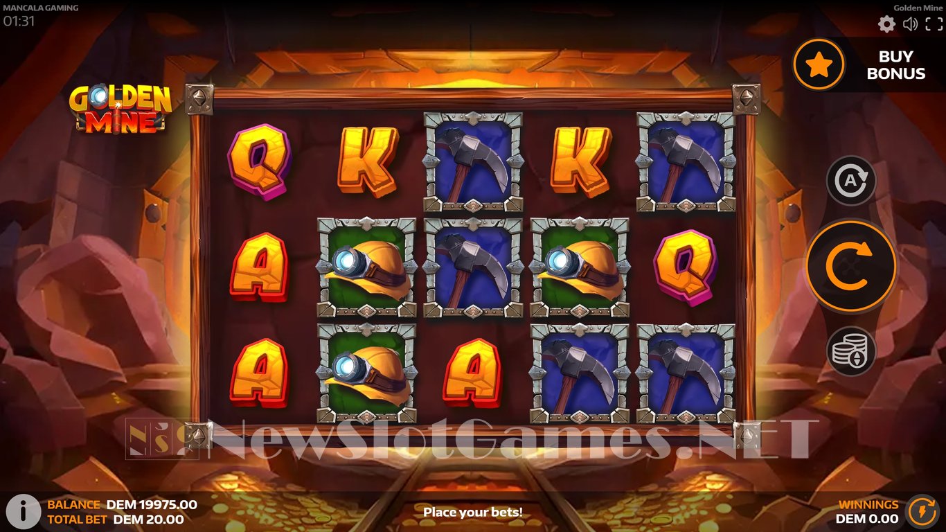 Golden Mine Slot Slot Image in Demo - pic. 4
