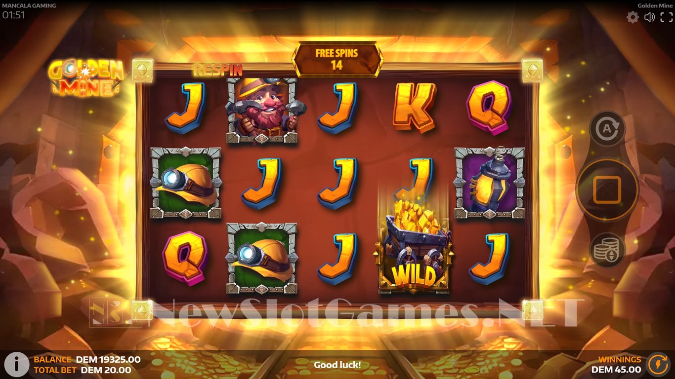 Golden Mine Slot Slot Image in Demo - pic. 8