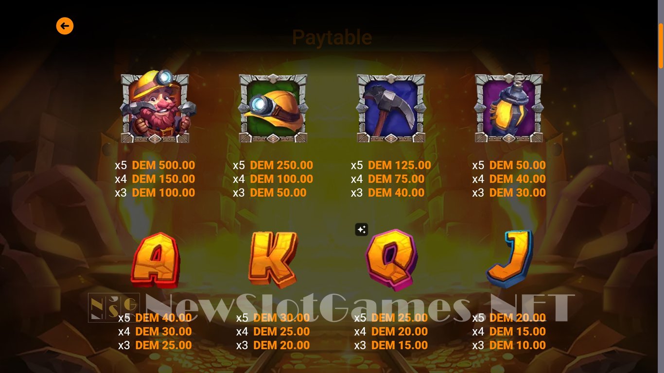 Golden Mine Slot Slot Image in Demo - pic. 9