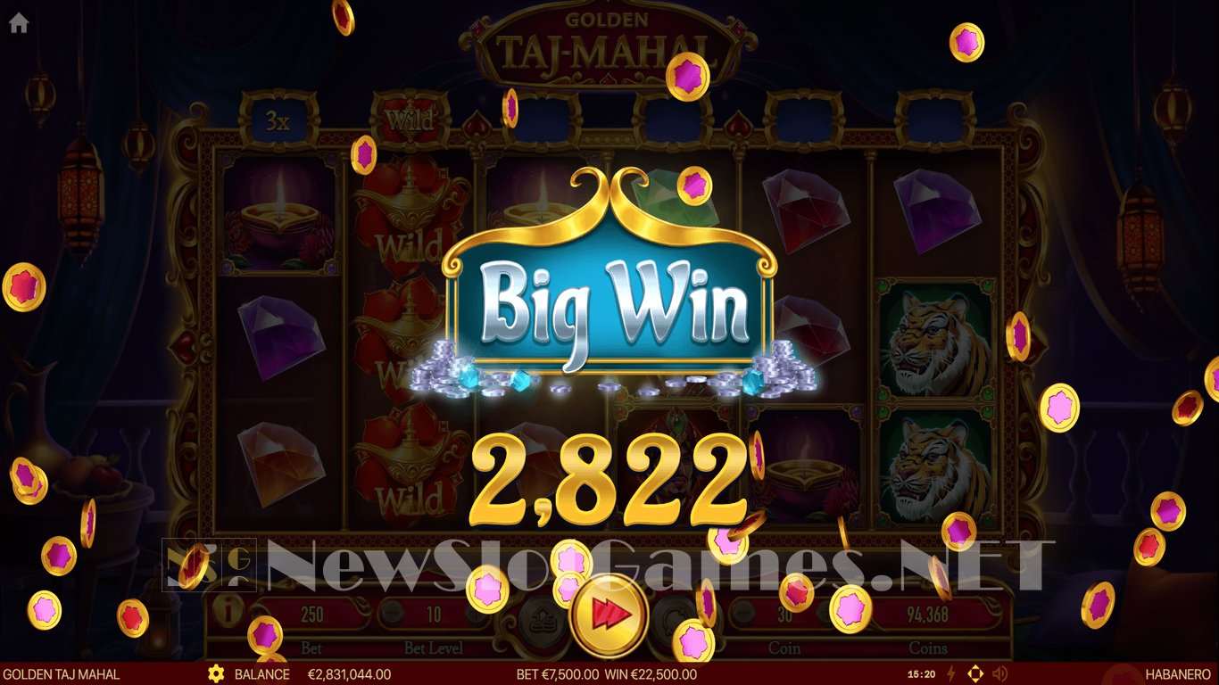 Golden Taj Mahal Slot Slot Image in Demo - pic. 10