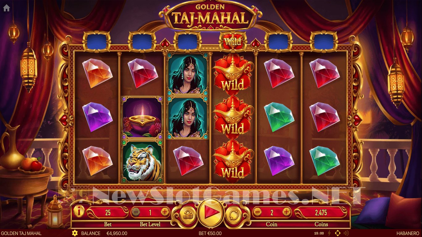 Golden Taj Mahal Slot Slot Image in Demo - pic. 2
