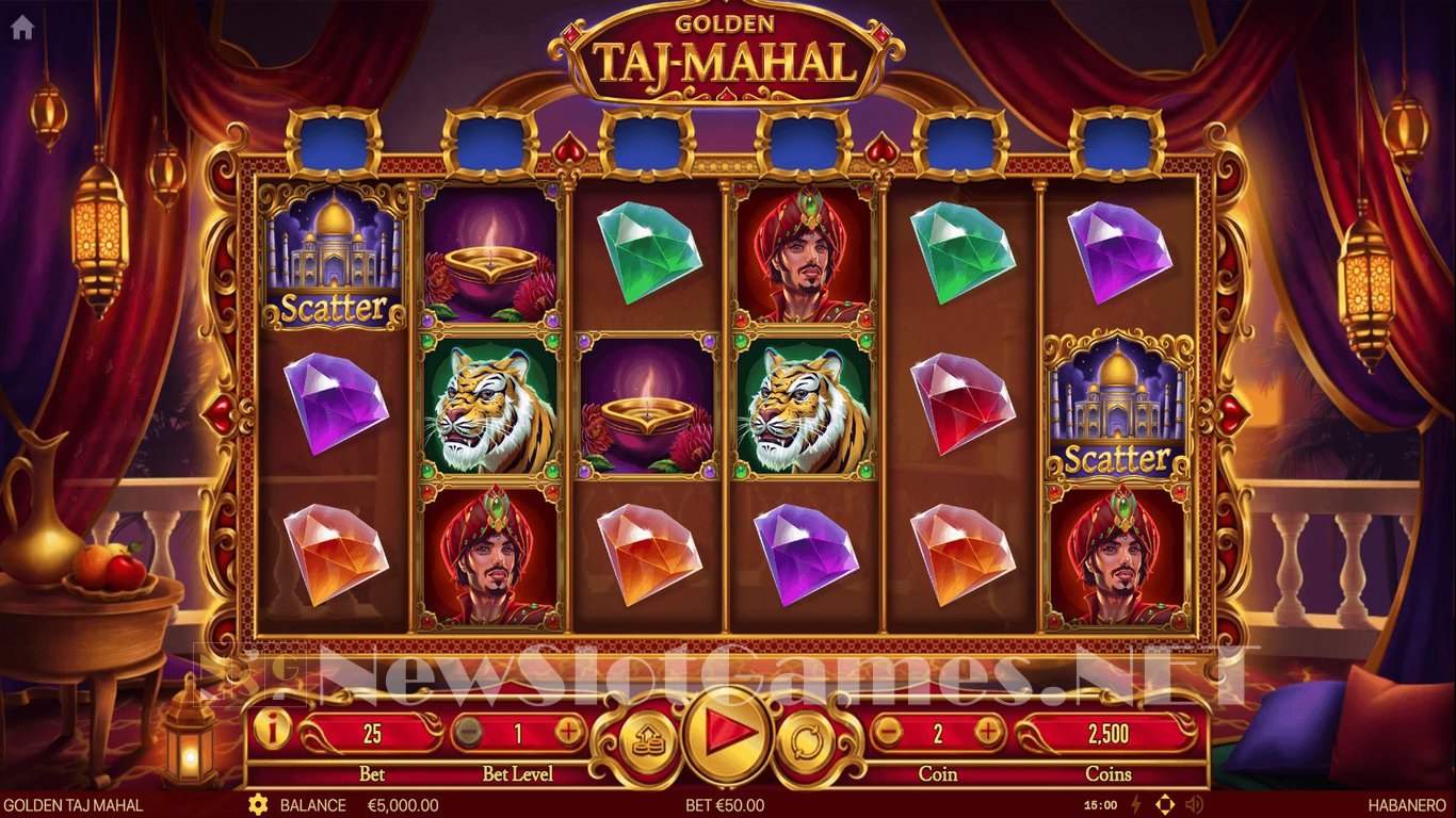 Golden Taj Mahal Slot Slot Image in Demo - pic. 3