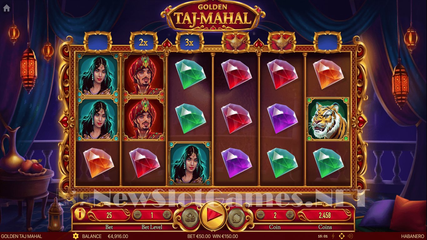 Golden Taj Mahal Slot Slot Image in Demo - pic. 8