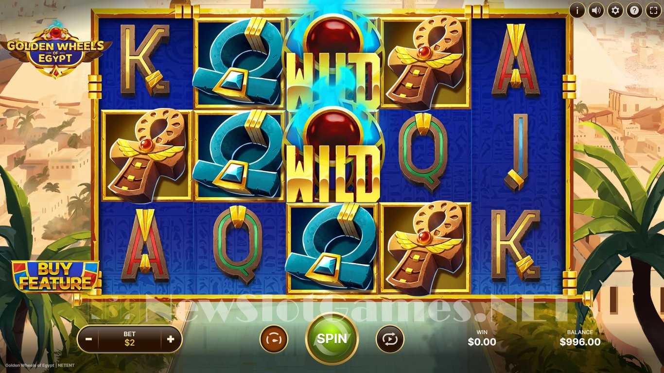 Golden Wheels of Egypt Slot Slot Image in Demo - pic. 3
