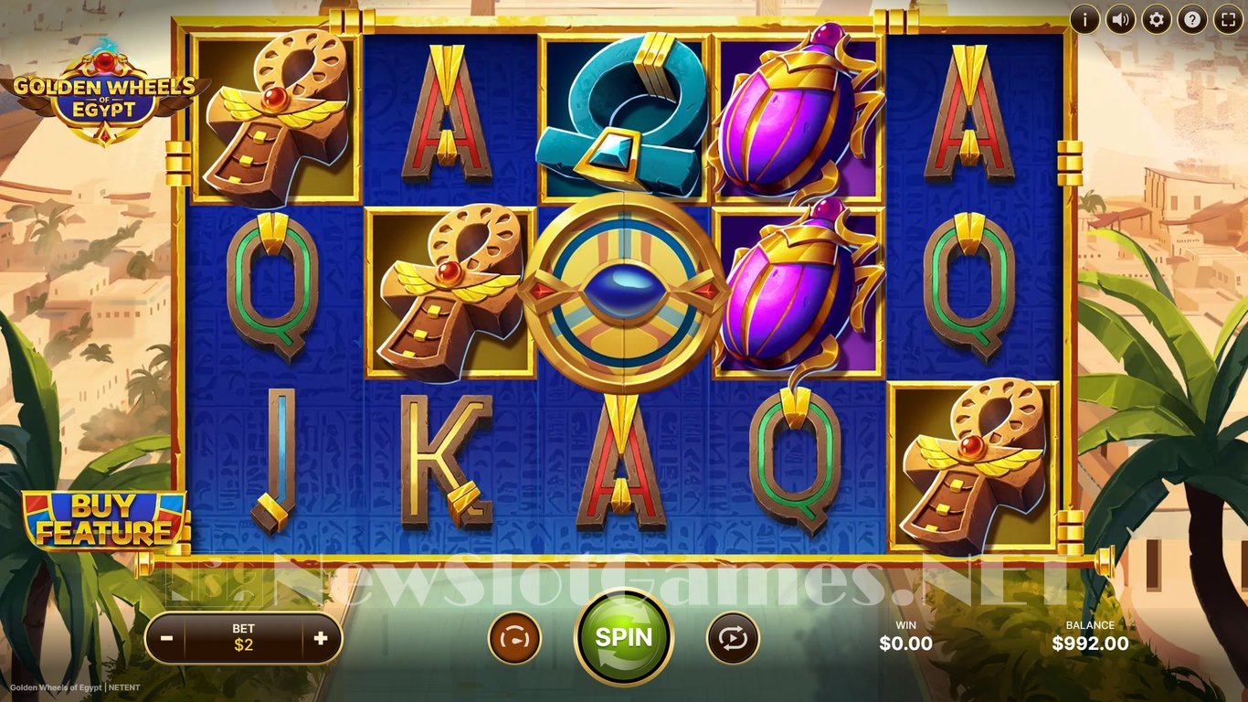 Golden Wheels of Egypt Slot Slot Image in Demo - pic. 4