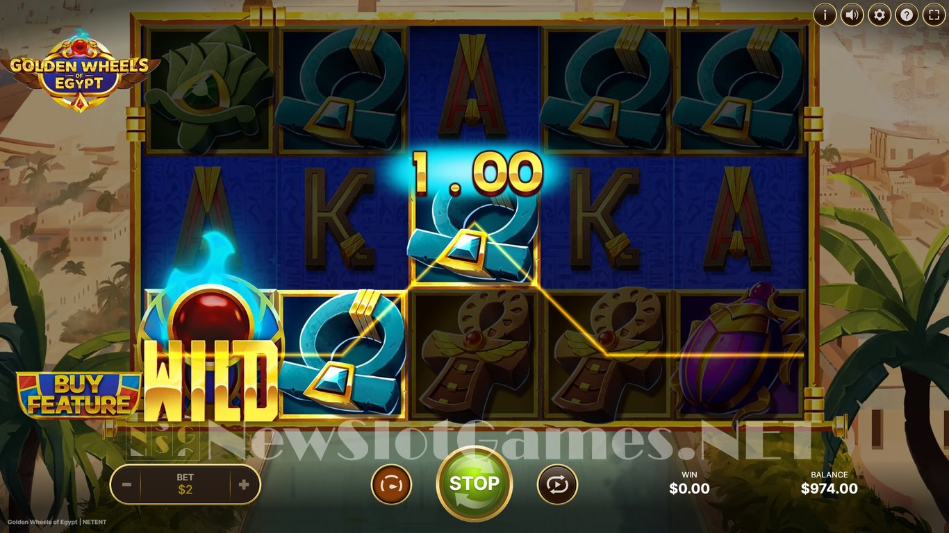 Golden Wheels of Egypt Slot Slot Image in Demo - pic. 5