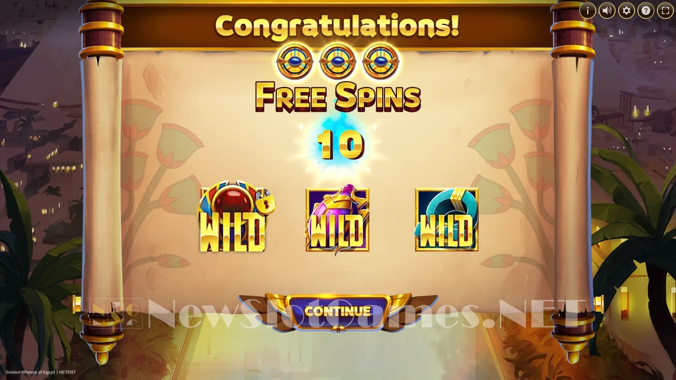 Golden Wheels of Egypt Slot Slot Image in Demo - pic. 8