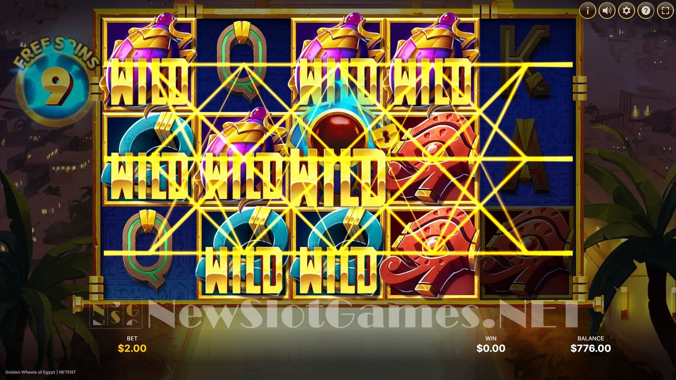 Golden Wheels of Egypt Slot Slot Image in Demo - pic. 9
