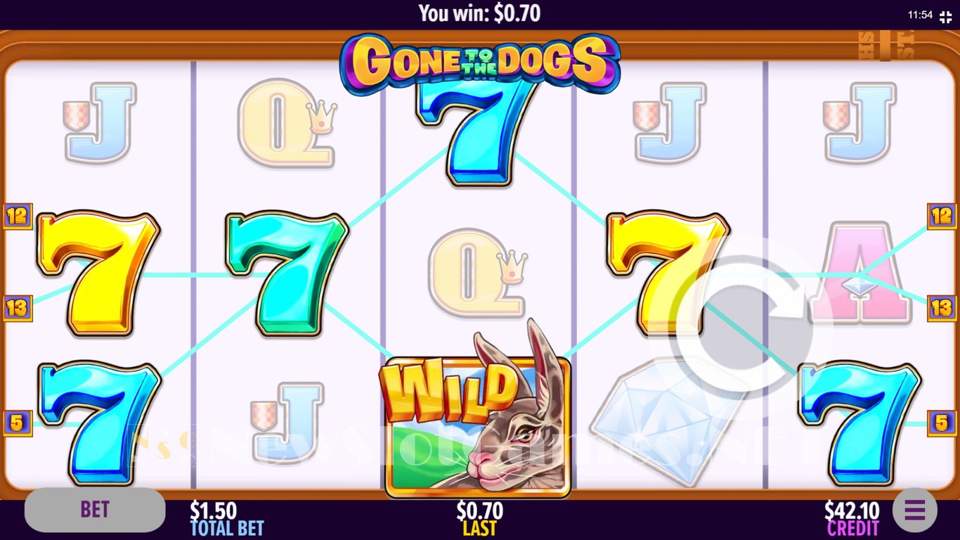 Gone to the Dogs Slot Slot Image in Demo - pic. 2