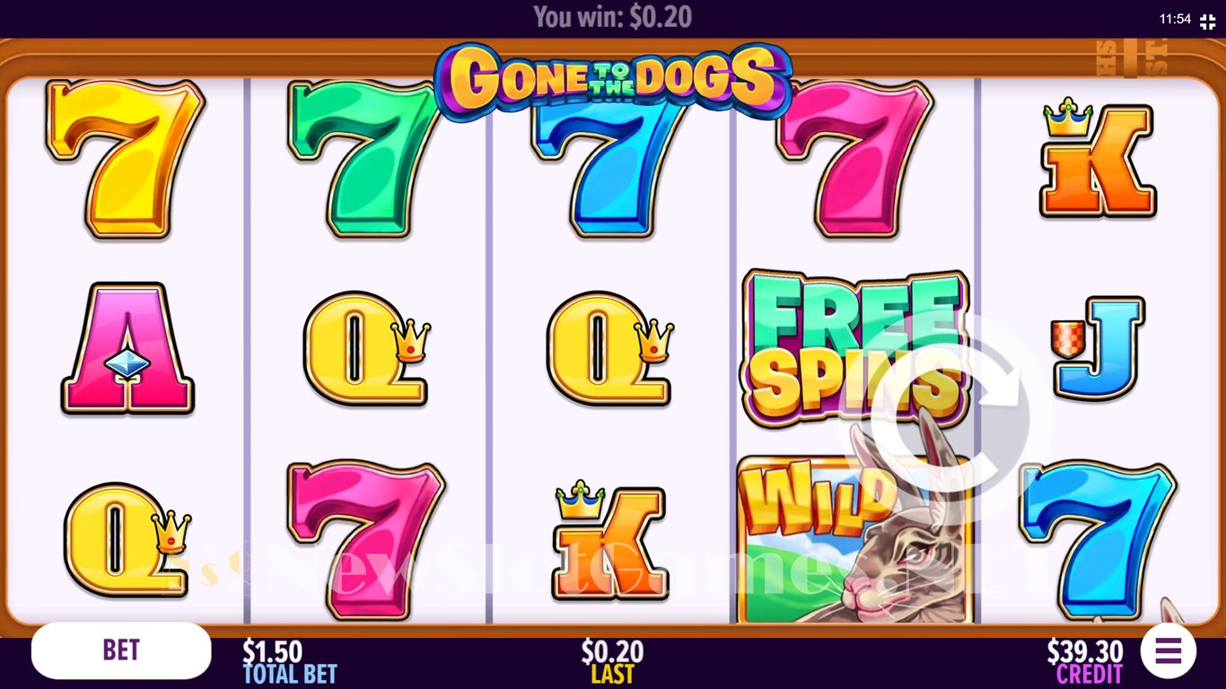 Gone to the Dogs Slot Slot Image in Demo - pic. 3