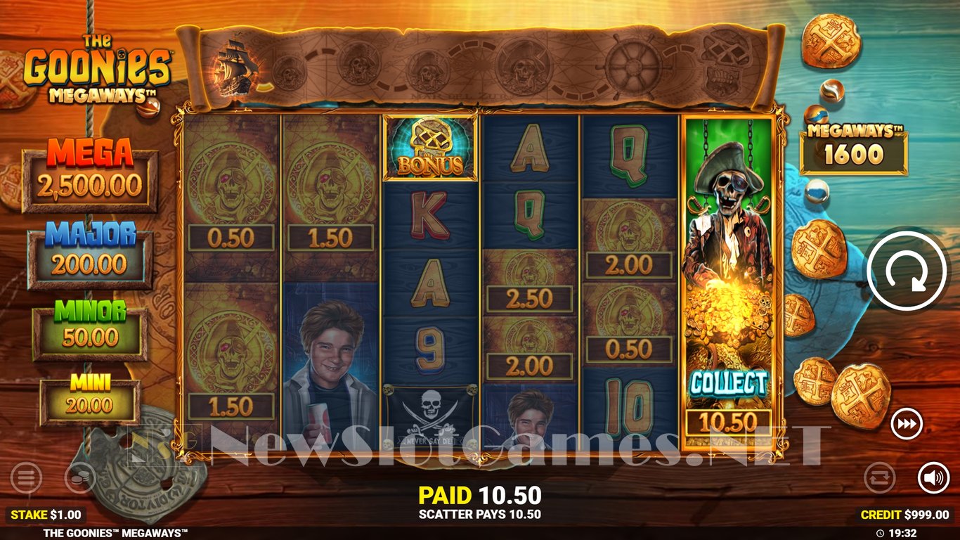 The Goonies Megaways Slot Slot Image in Demo - pic. 5