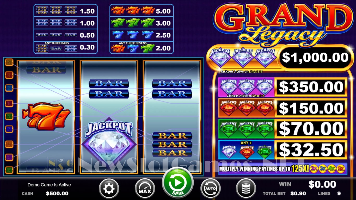 Grand Legacy Slot Demo Image