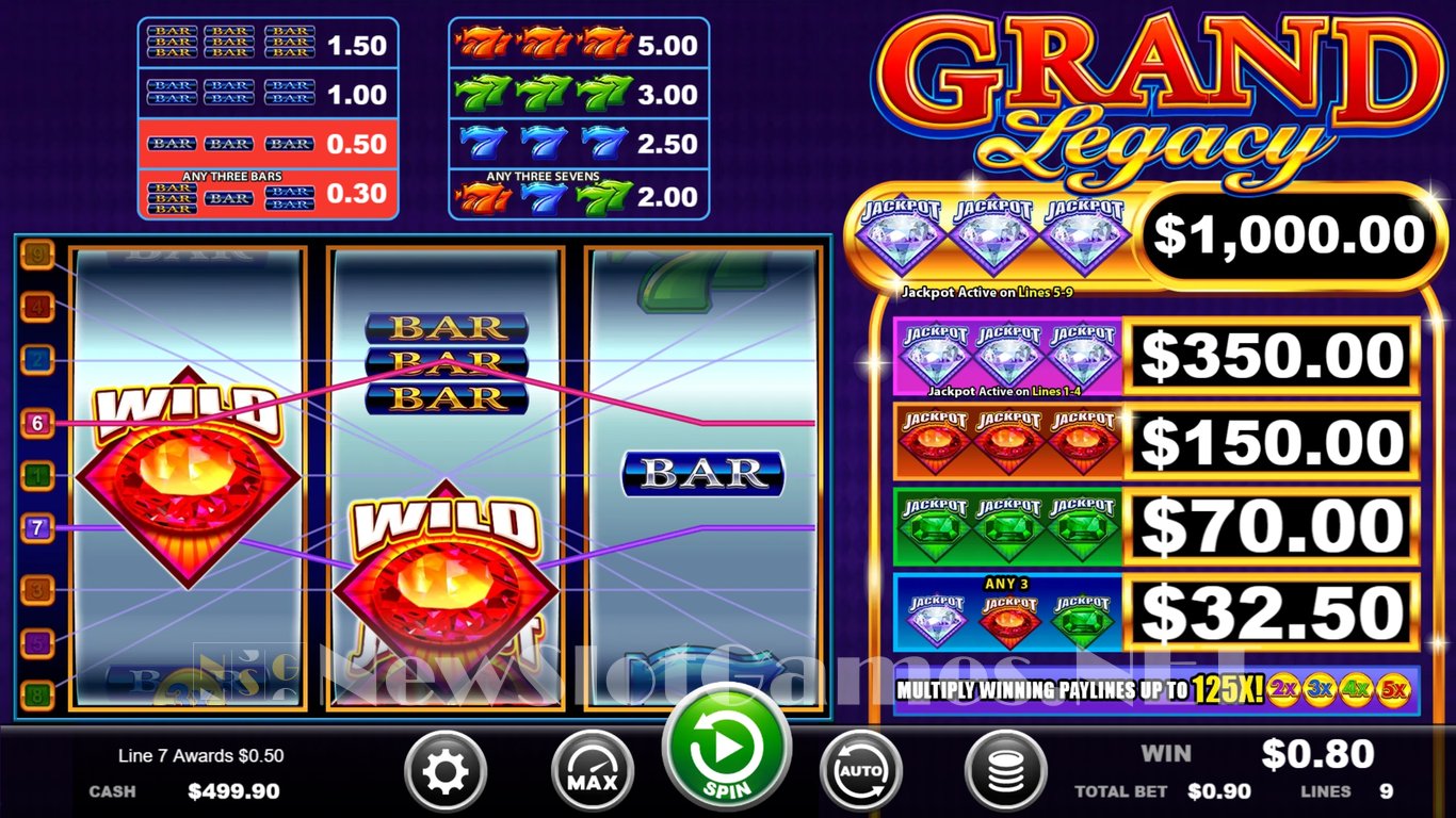 Grand Legacy Slot Slot Image in Demo - pic. 3