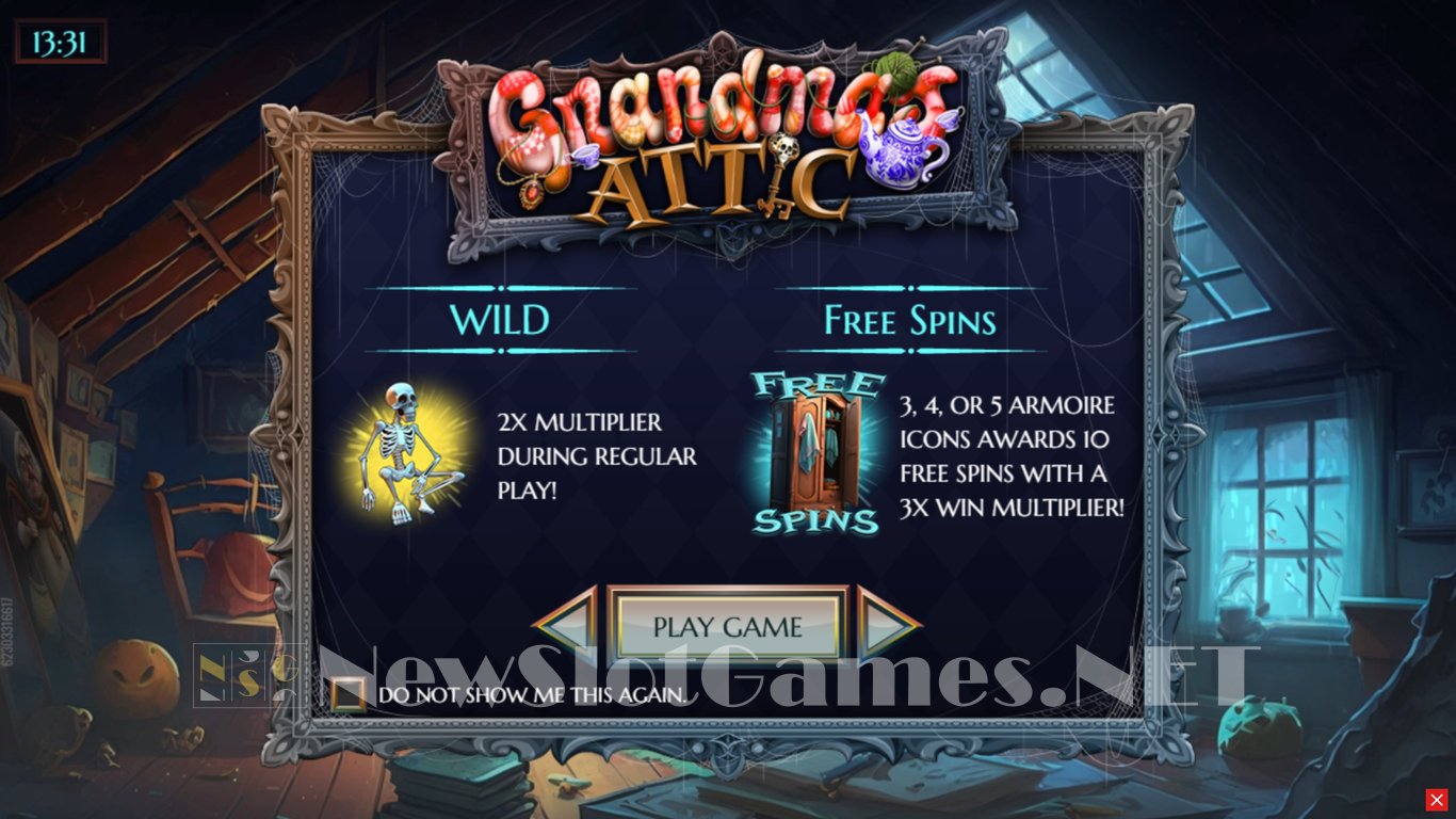 Grandmas Attic Slot Demo Image