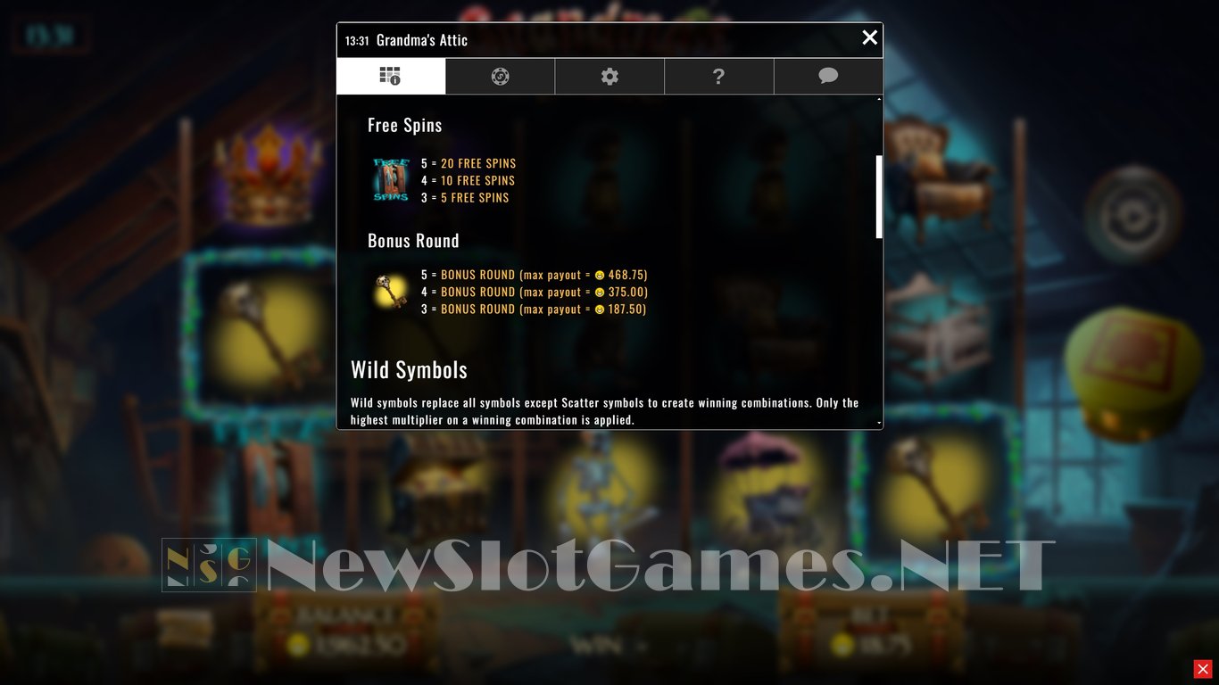 Grandmas Attic Slot Slot Image in Demo - pic. 7