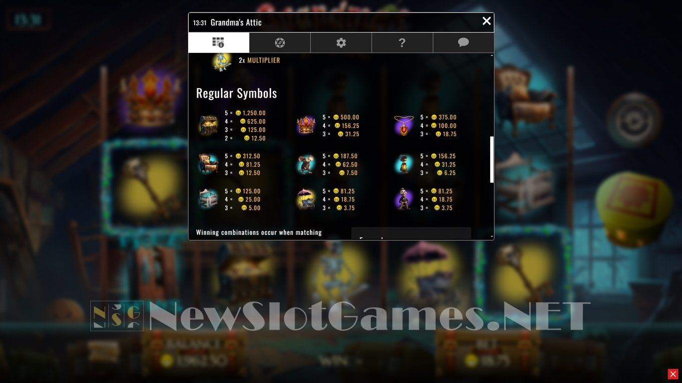 Grandmas Attic Slot Slot Image in Demo - pic. 8