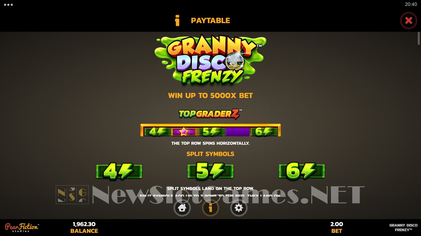 Granny Disco Frenzy Slot Slot Image in Demo - pic. 10