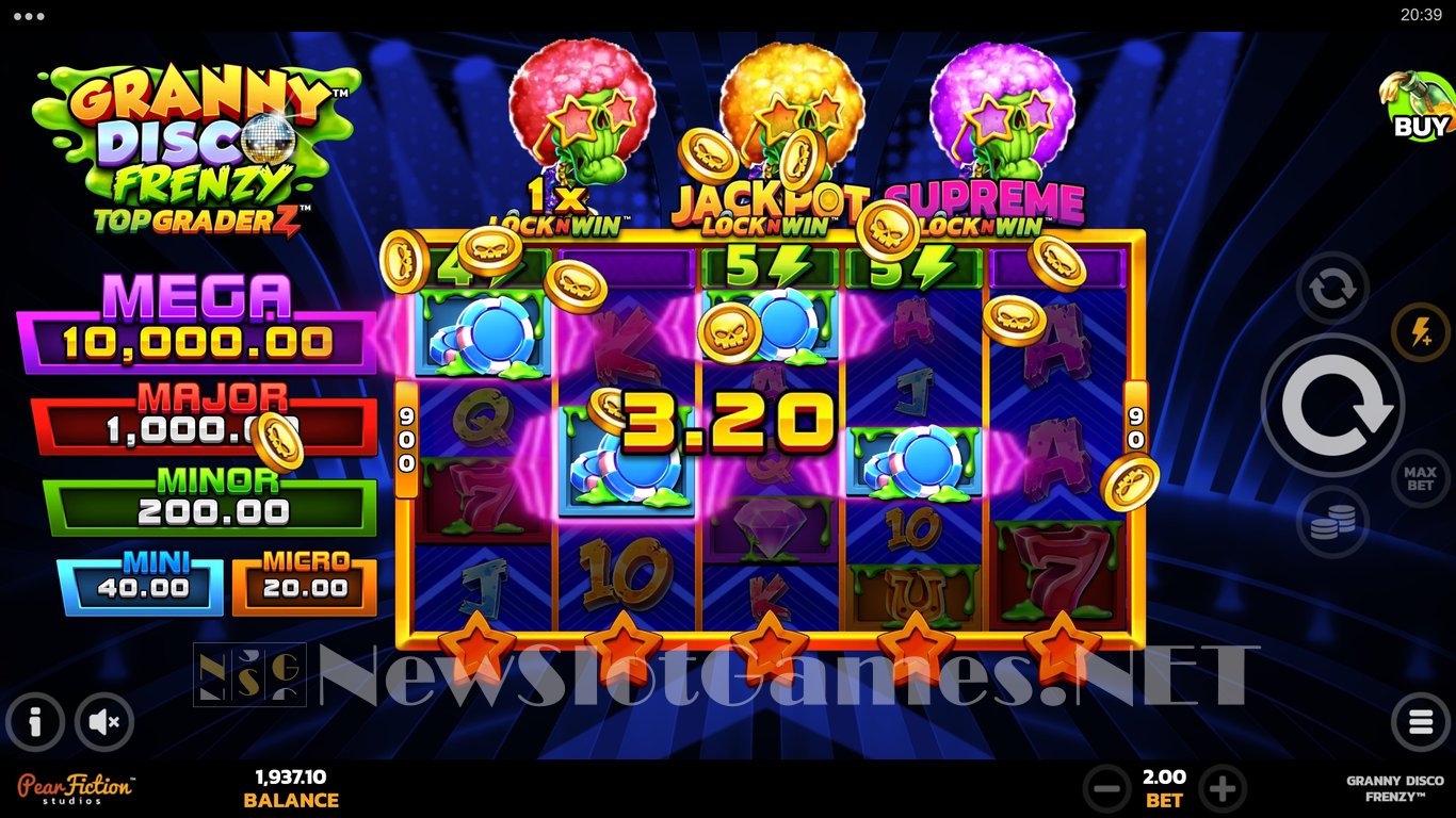 Granny Disco Frenzy Slot Slot Image in Demo - pic. 2