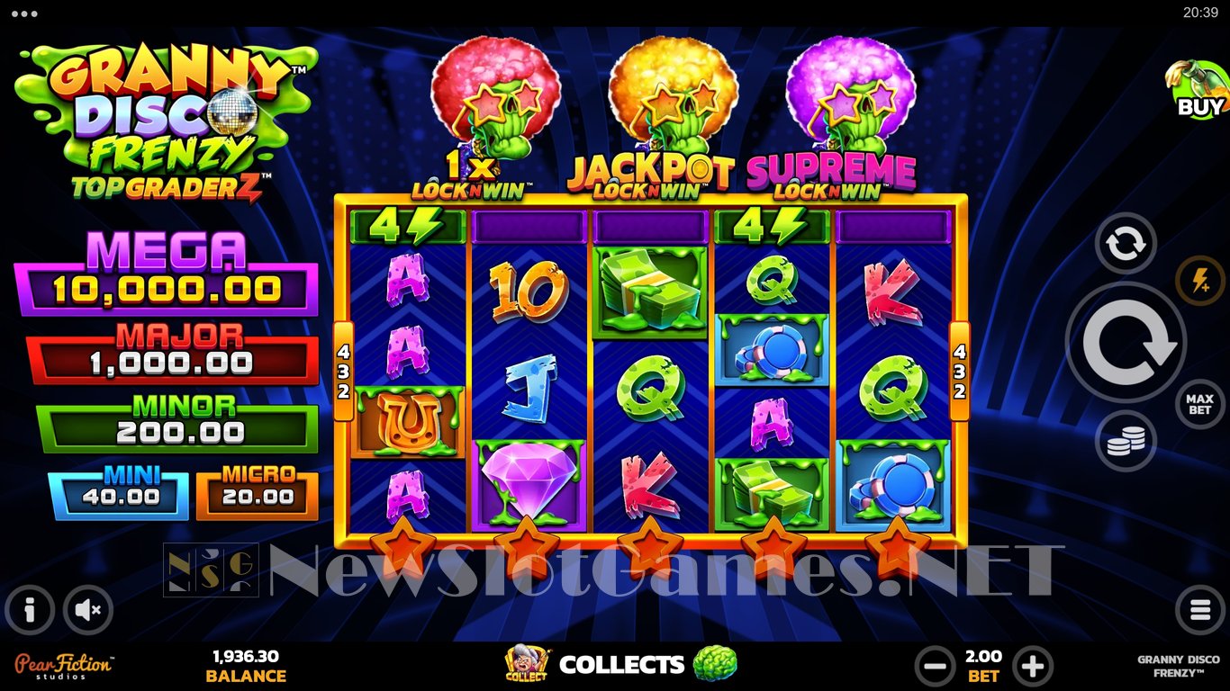 Granny Disco Frenzy Slot Slot Image in Demo - pic. 4